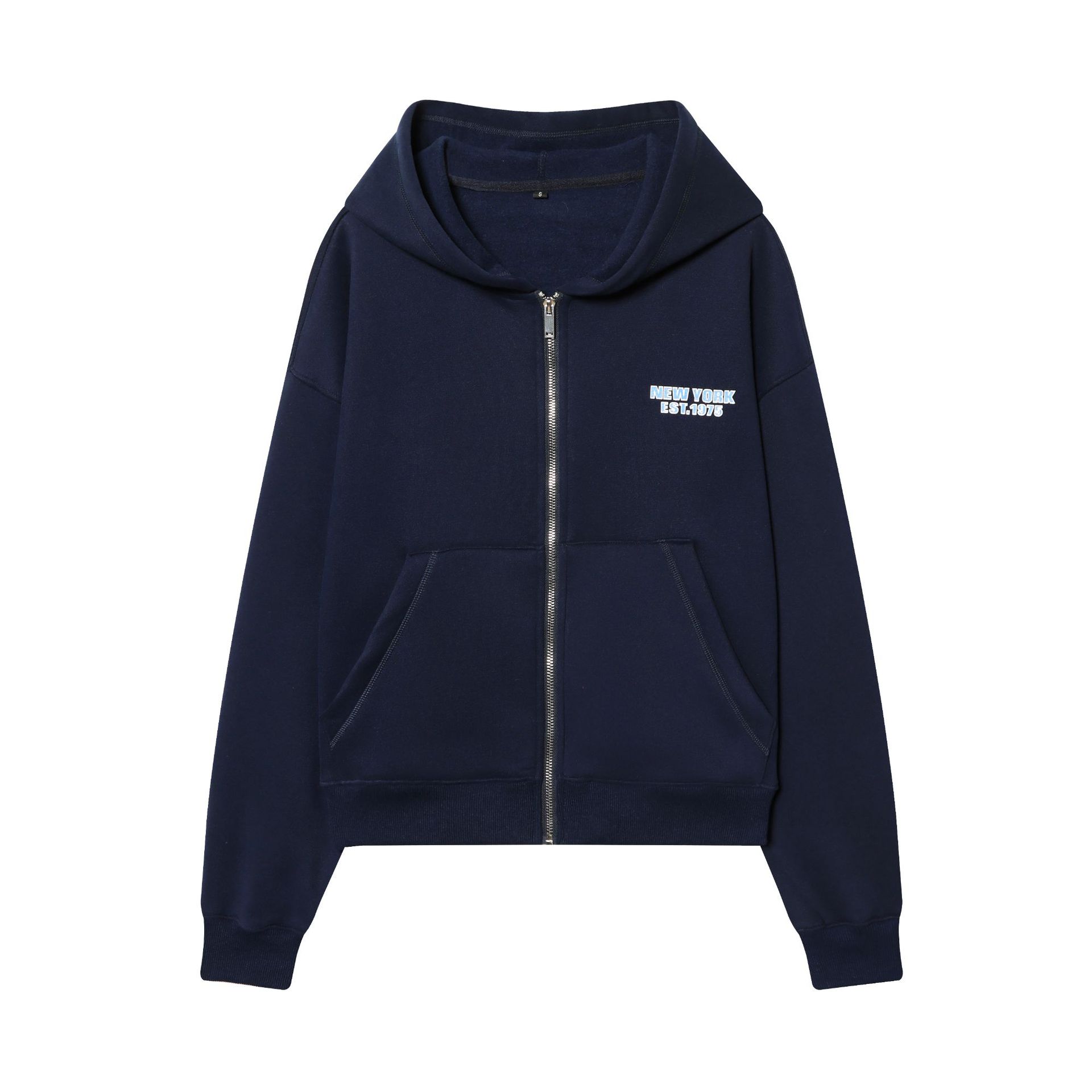 Women'S Fashion Zip Hoodie - Damenmode, lässig, bedruckt, mit Kapuze, Weste