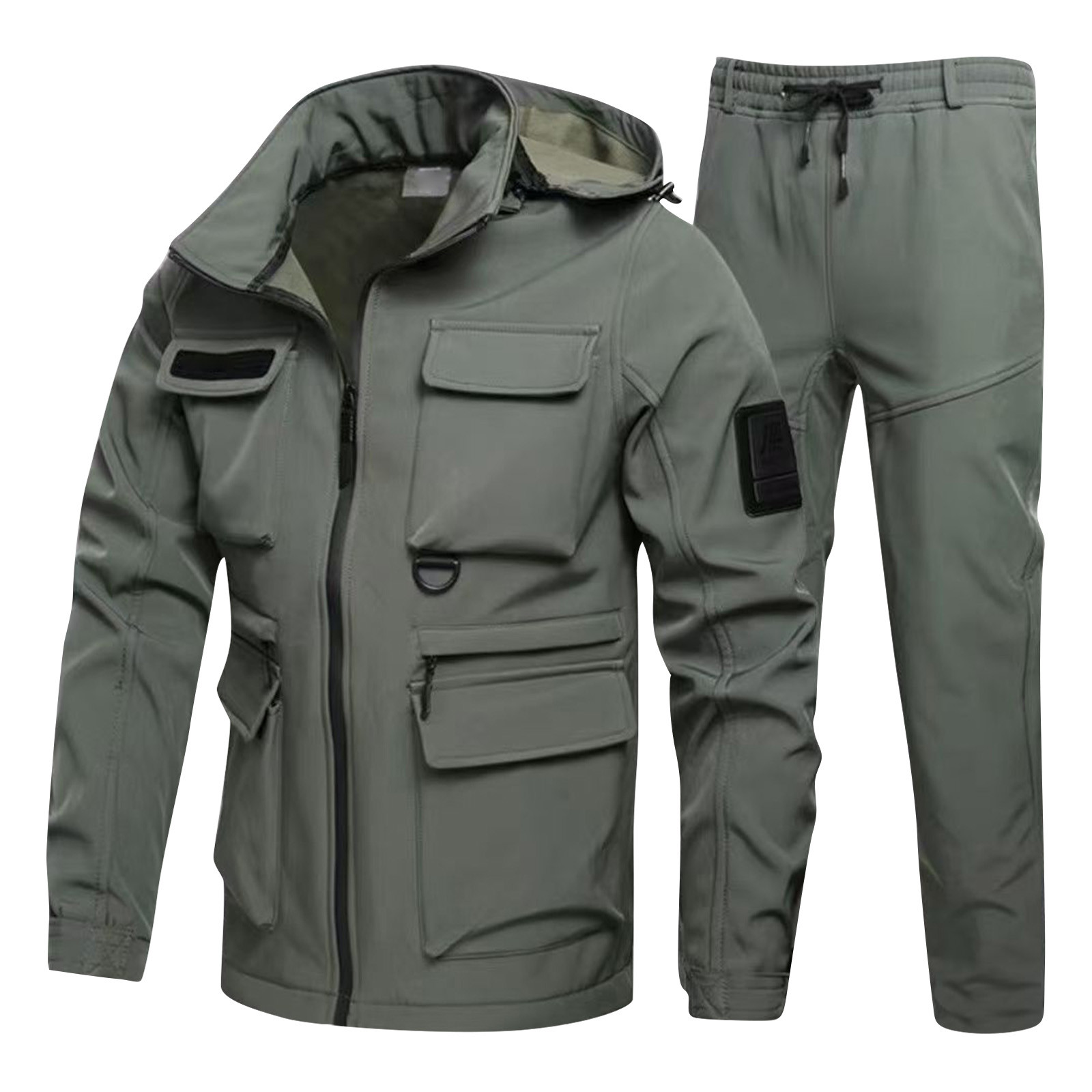 Women'S Fashion Utility Jacket - Lässige, militärische Outdoor-Utility-Jacke für Herren mit