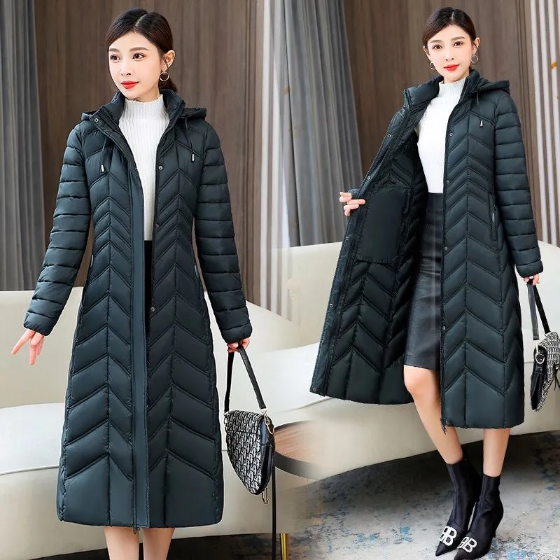 Women'S Fashion Winter 2025 - 2025 NEUE Winter-Daunenjacke mit Kapuze für