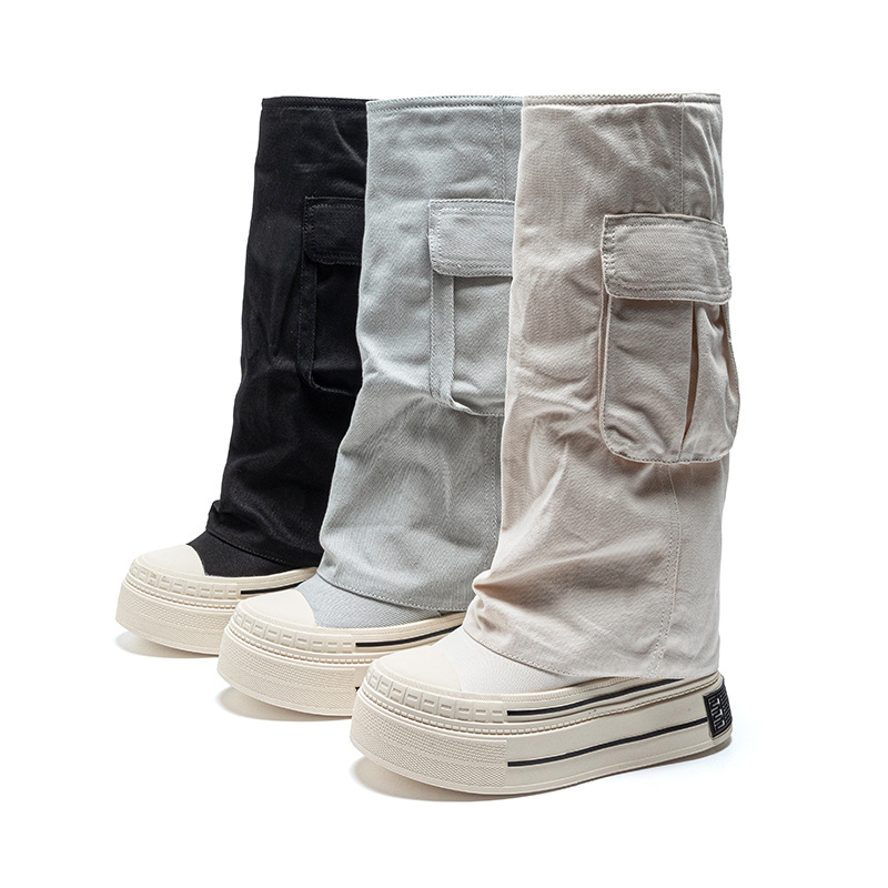 Women'S Fashion Winter 2025 - 12 cm Denim Cnvas 2025 Herbst
