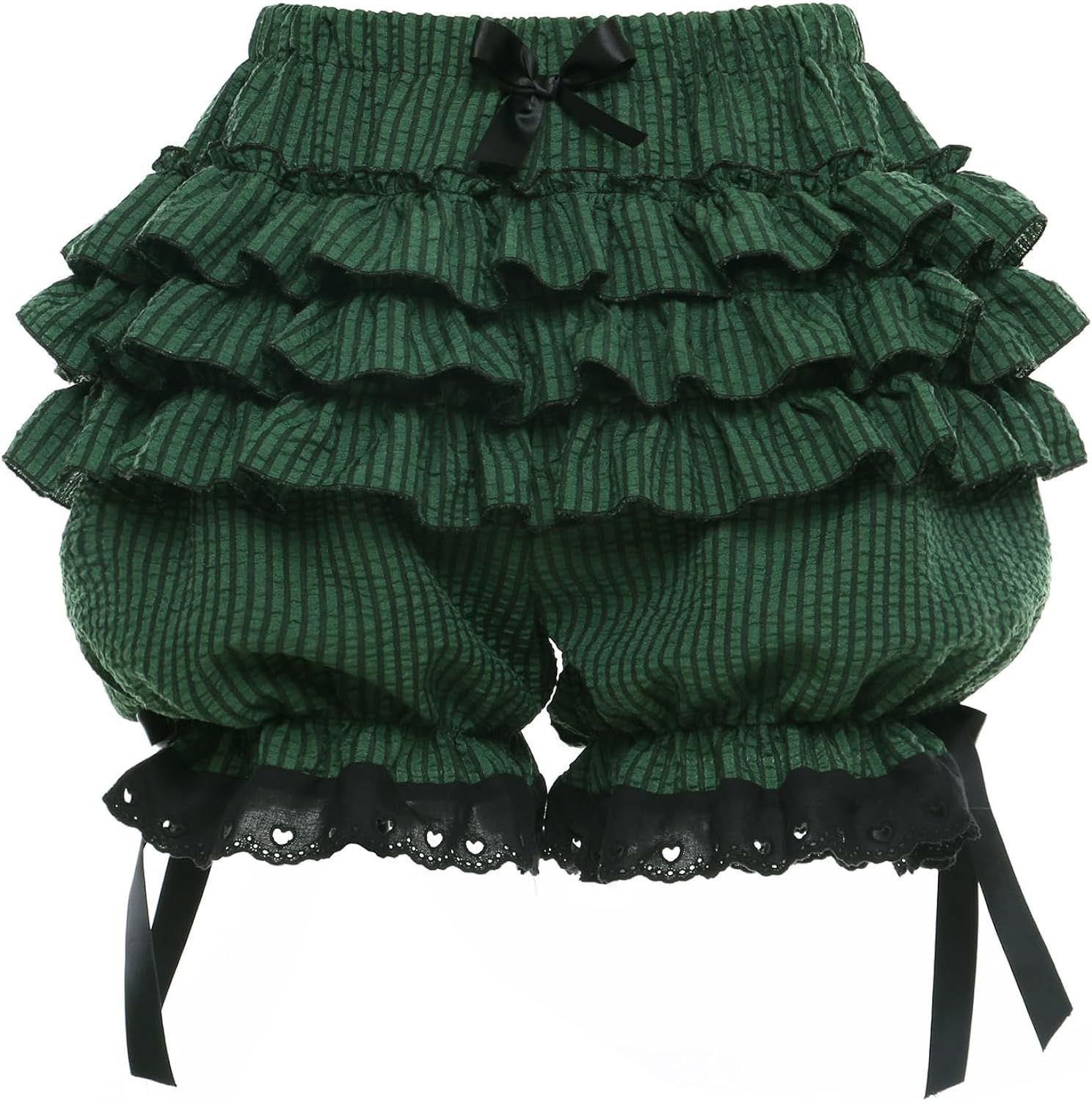 Women'S Fashion Kilt - Lolita-Hose, süße Träger, Schleife, geknotete Spitze,