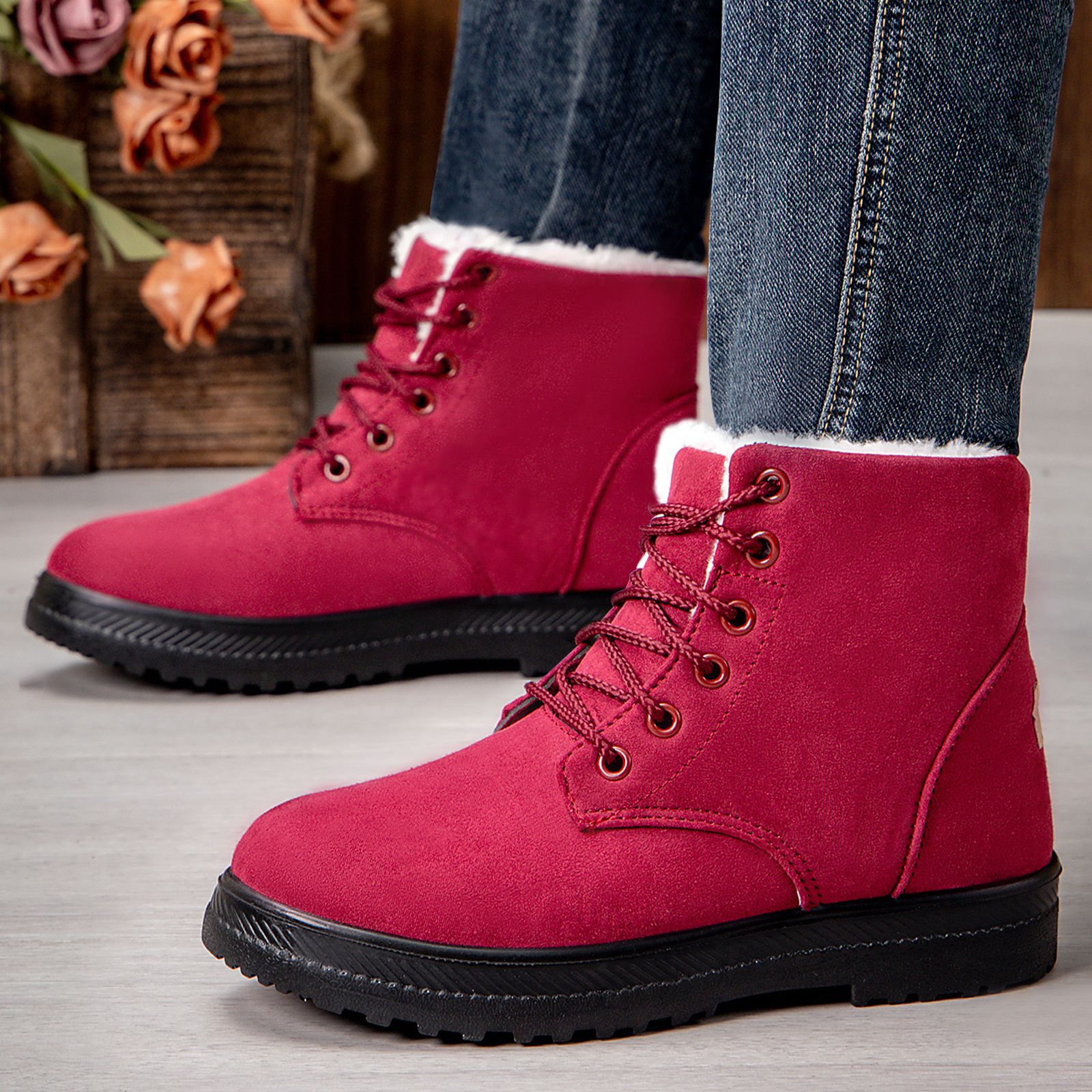Women'S Fashion Winter 2025 - Plus Size Schuhe für Herren Wintermode