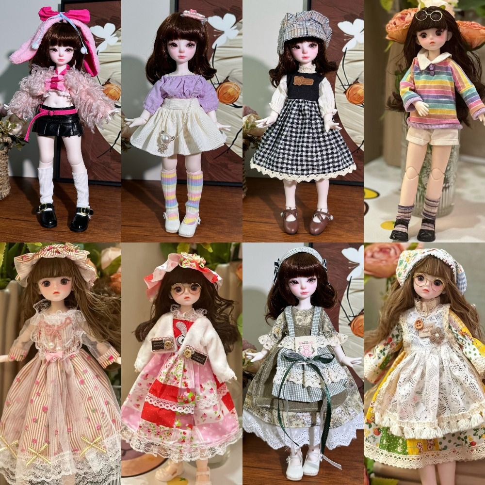 Women'S Fashion Kilt - Mode 1/6 30cm Puppe 1/6 BJD