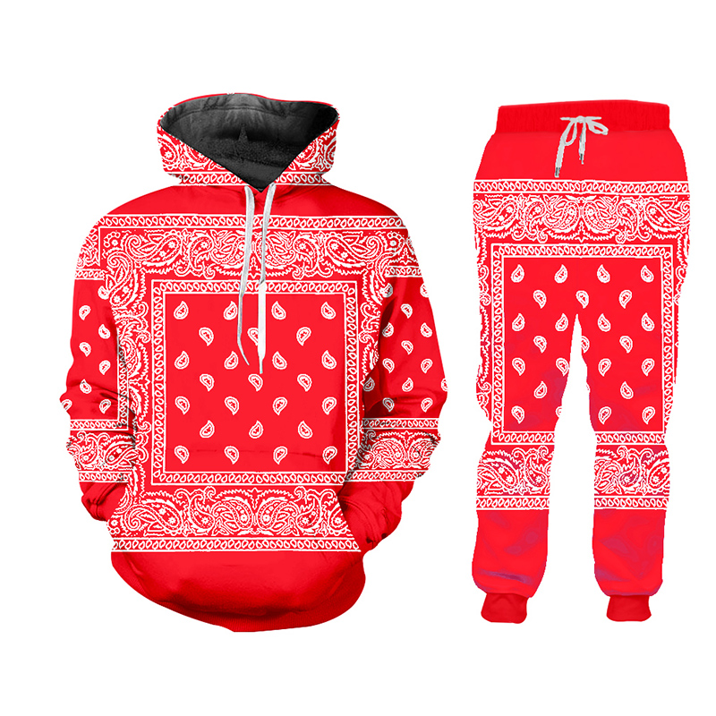 Women'S Fashion Zip Hoodie - Herren Paisley Graphic Cashew Floral Damen/Herren