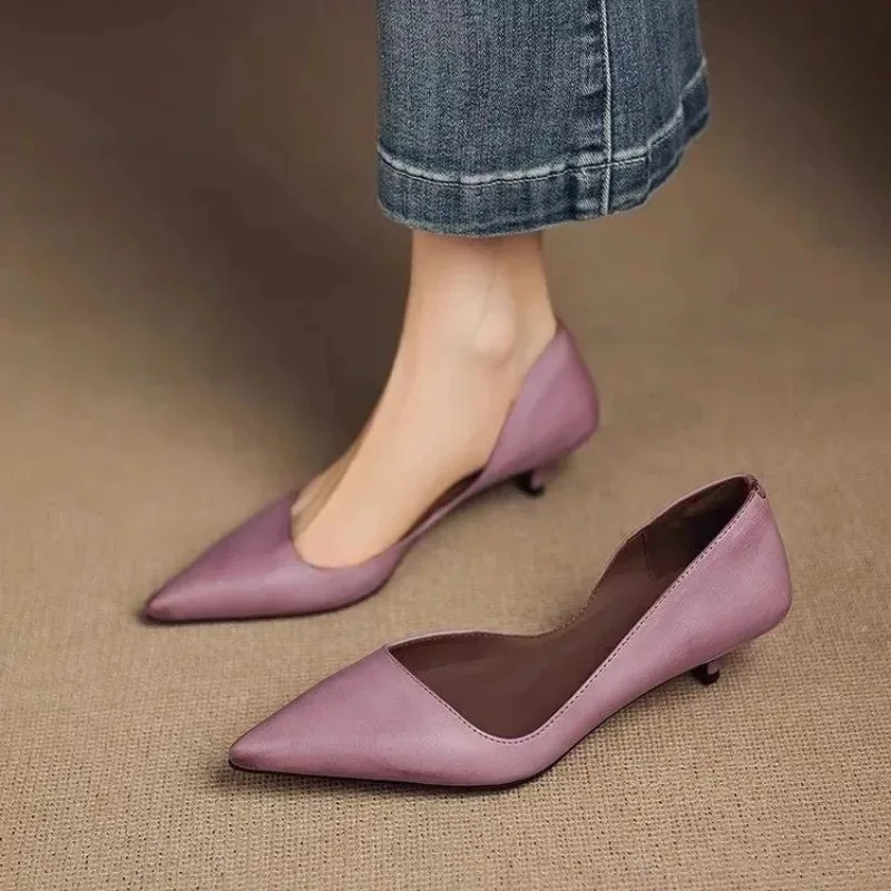 Women Fashion Store - Damen-Stiletto-Absätze mit spitzem Zehenbereich, modisch, vielseitig,