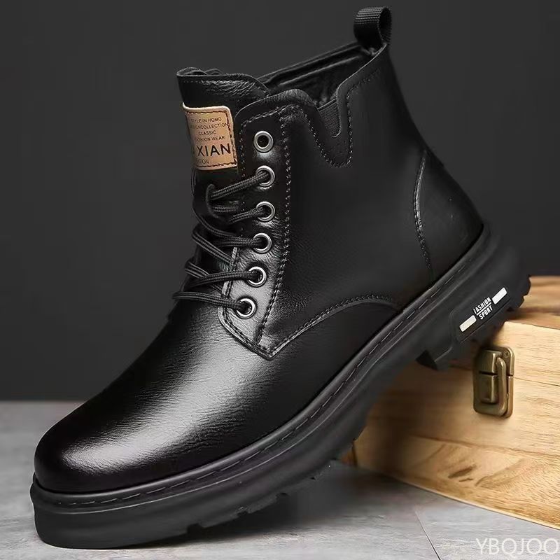 Women'S Fashion Winter 2025 - Modische, vielseitige Frühlings-Herbst-Neue High-Top-Herrenschuhe, lässige, bequeme
