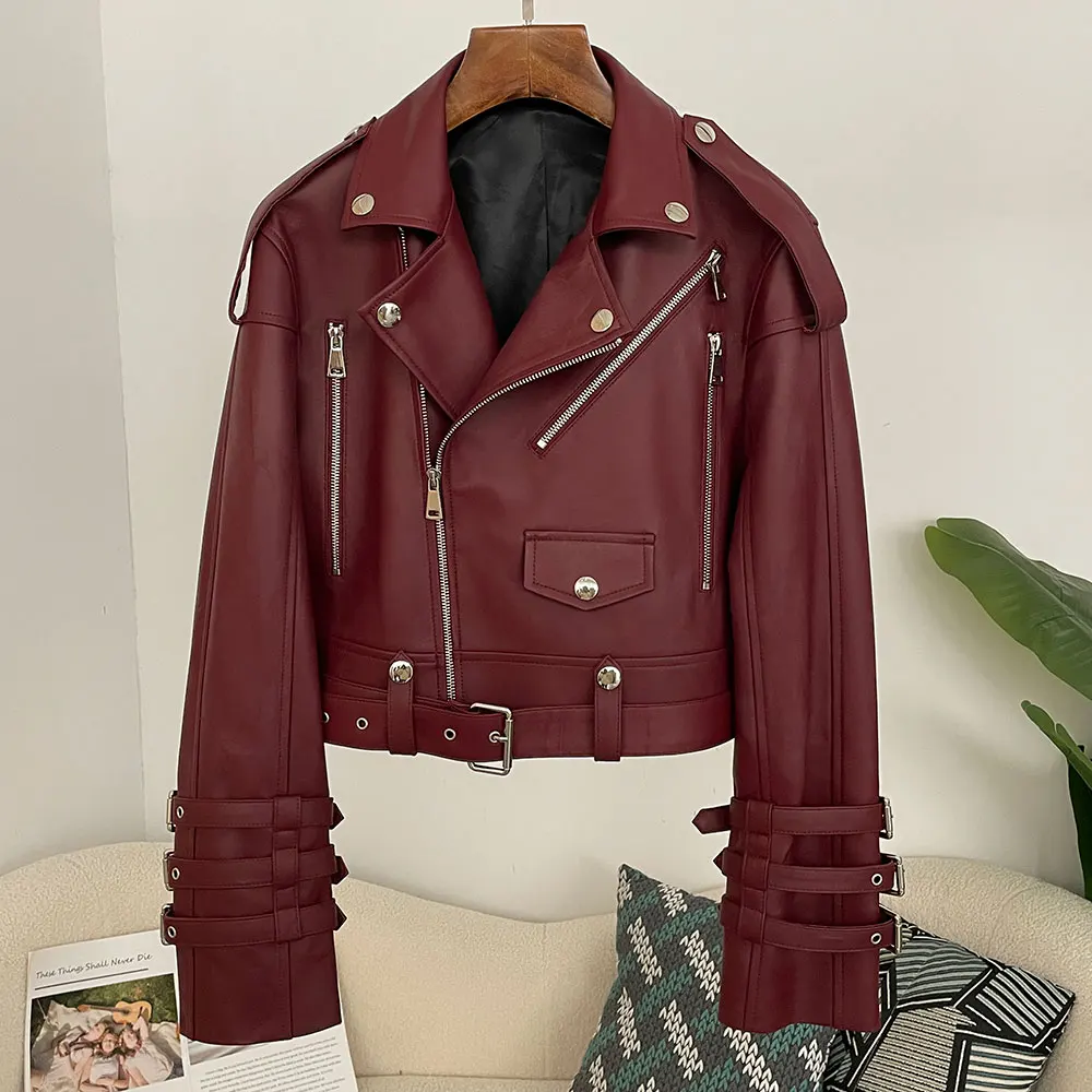 Damen Echtleder Utility-Jacke  – Women'S Fashion Utility Jacket Bewertung und Preis