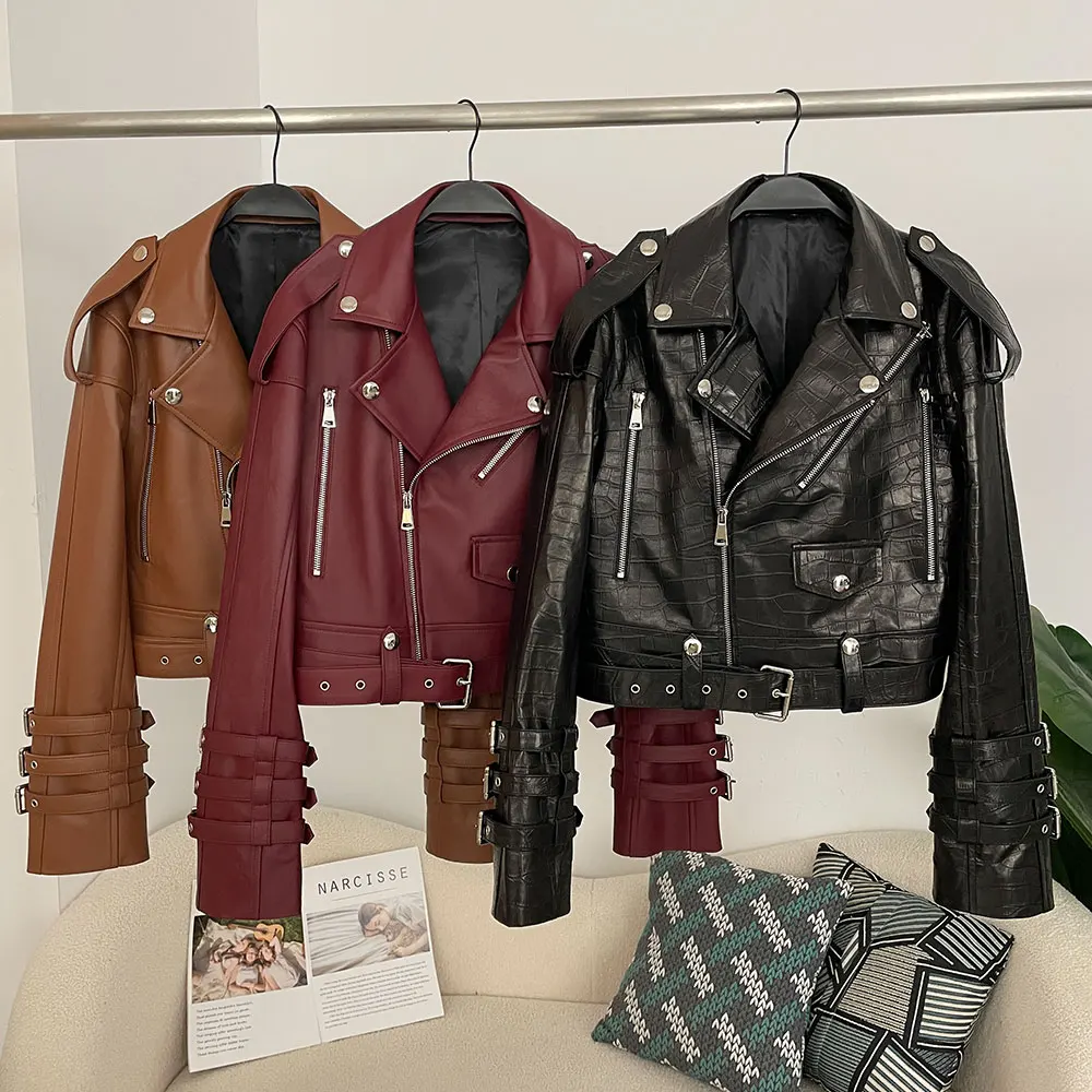 Damen Echtleder Utility-Jacke  – Women'S Fashion Utility Jacket Bewertung und Preis