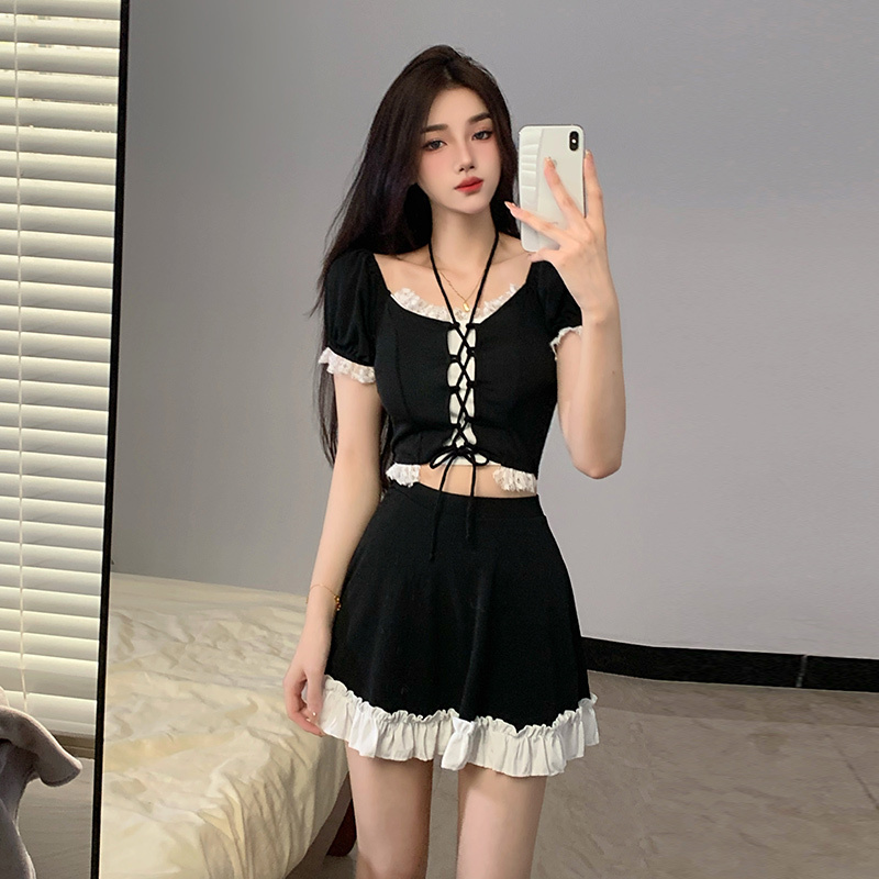 Instagram-Style Zweiteiliger B – Women Fashion Korean Bewertung und Preis