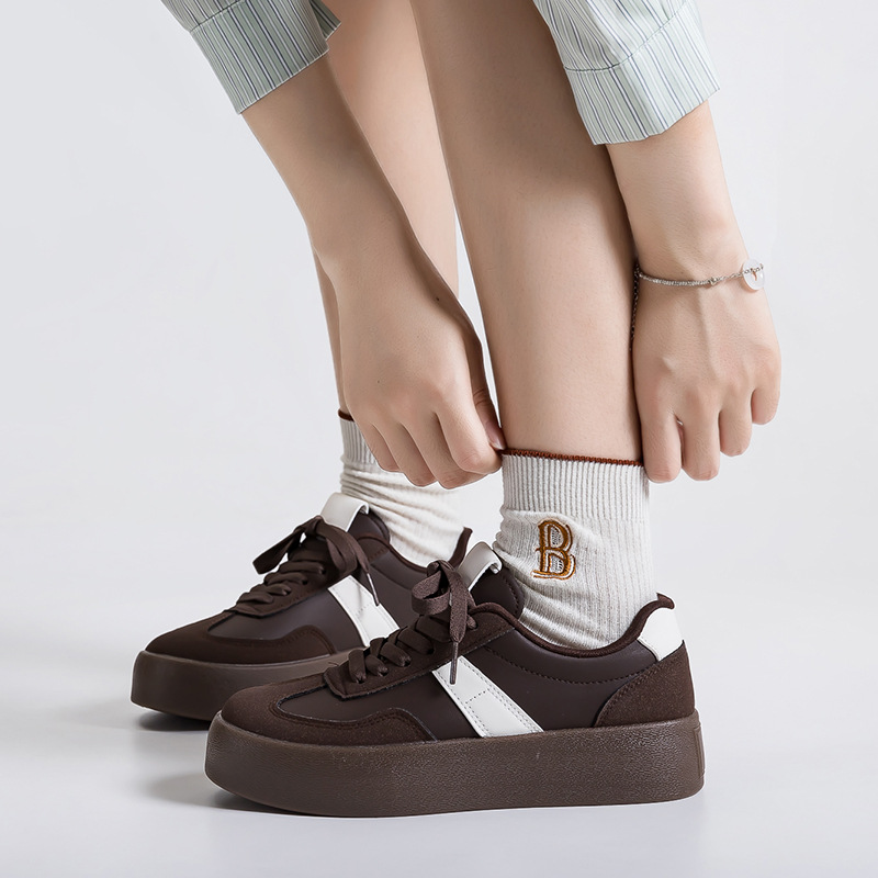 Neue dicksohlige deutsche Trai – Women Fashion Korean Bewertung und Preis