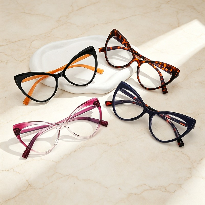 Leo |   Neue Katzenförmige Les – Women'S Fashion Glasses Non Prescription Bewertung und Preis