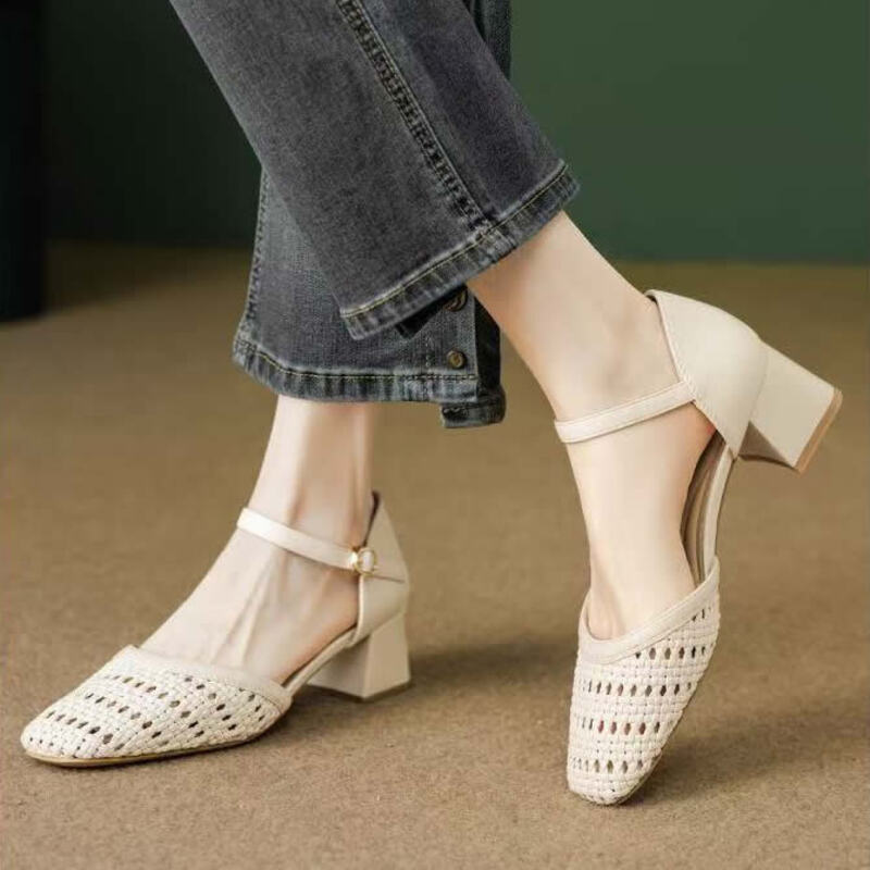Modische gewebte, hohle, klobi – Women'S Fashion Brands Bewertung und Preis