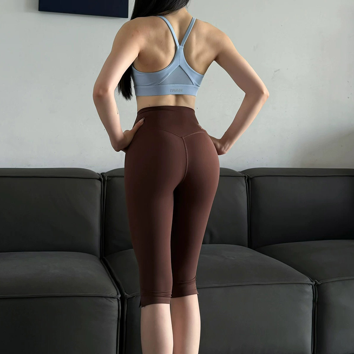 Hochgeschnittene Capri-Legging – High Waist Leggings Bewertung und Preis