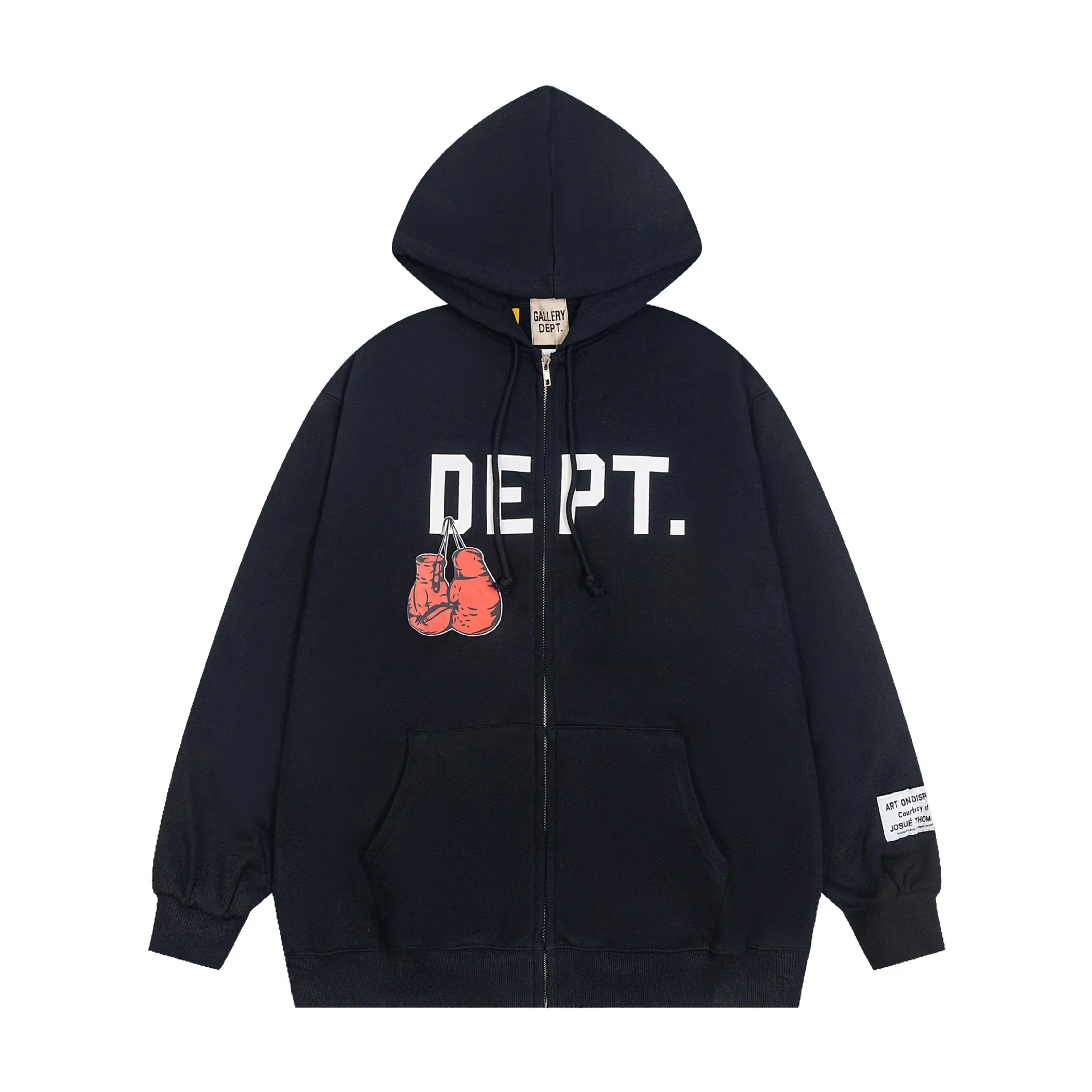 Dept Print Modemarke Letter De – Women'S Fashion Zip Hoodie Bewertung und Preis