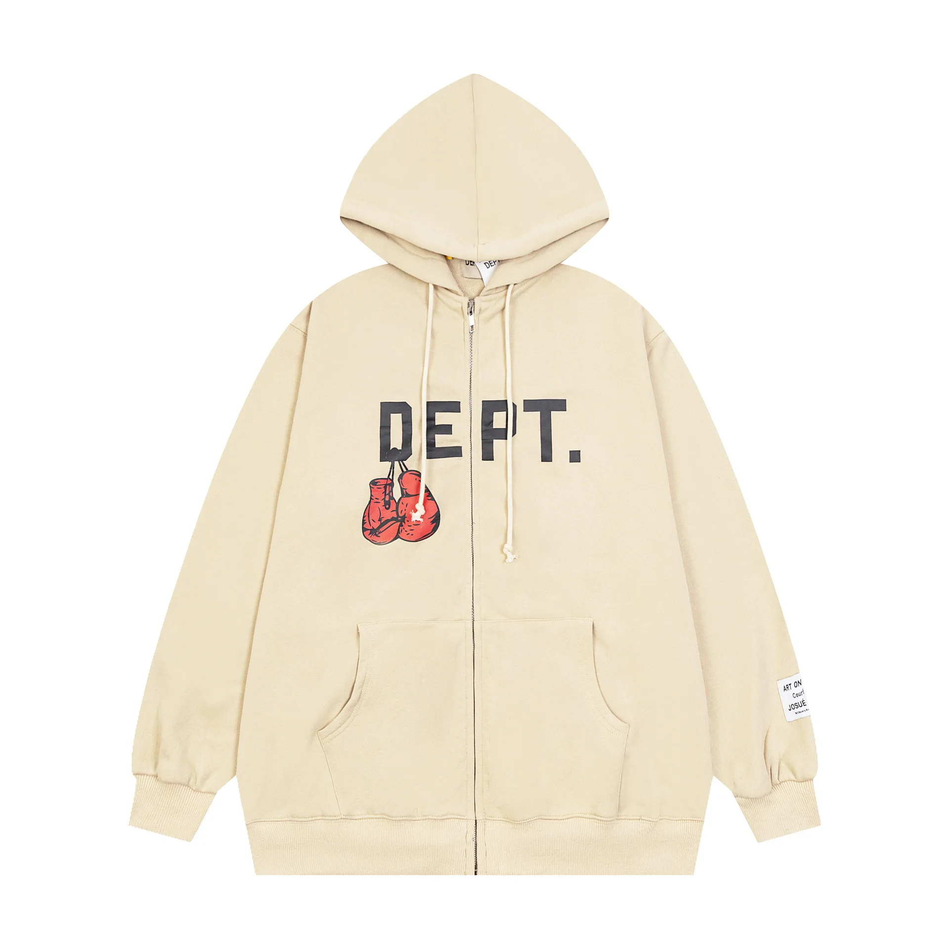 Dept Print Modemarke Letter De – Women'S Fashion Zip Hoodie Bewertung und Preis