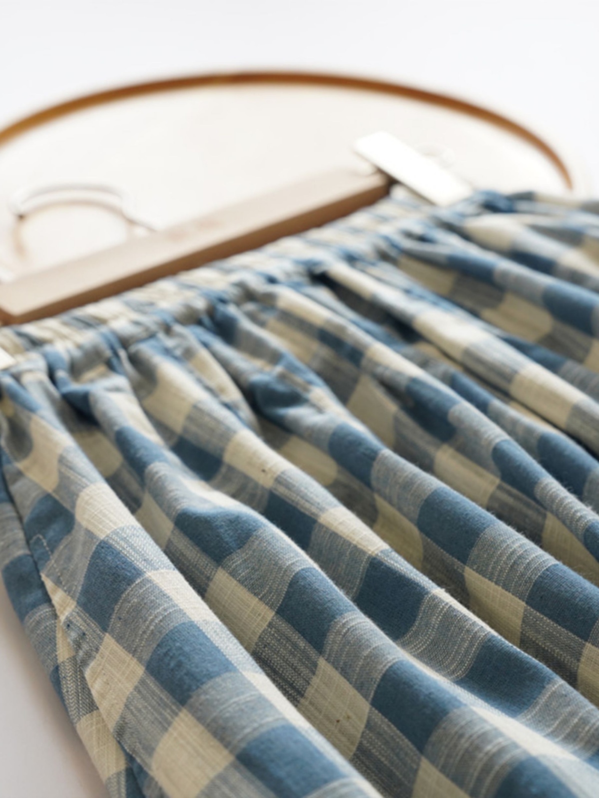 Lockerer Midi-Rock aus blauem  – Women'S Fashion Kilt Bewertung und Preis