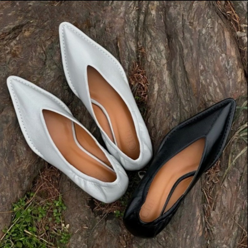 2025 Neue spitze Zehen-Einzels – Women'S Fashion Spring 2025 Bewertung und Preis