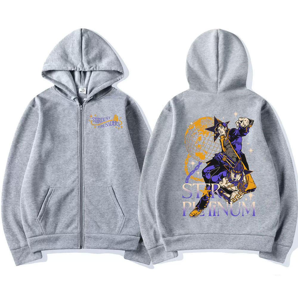 Anime Jojo Bizarre Adventure Z – Women'S Fashion Zip Hoodie Bewertung und Preis