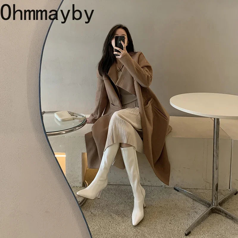 Winter Frauen Lange Stiefel Mo – Women Fashion Korean Bewertung und Preis