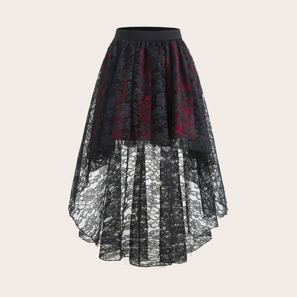 Plus Größe Gothic Elegante Fra – Women'S Fashion Kilt Bewertung und Preis