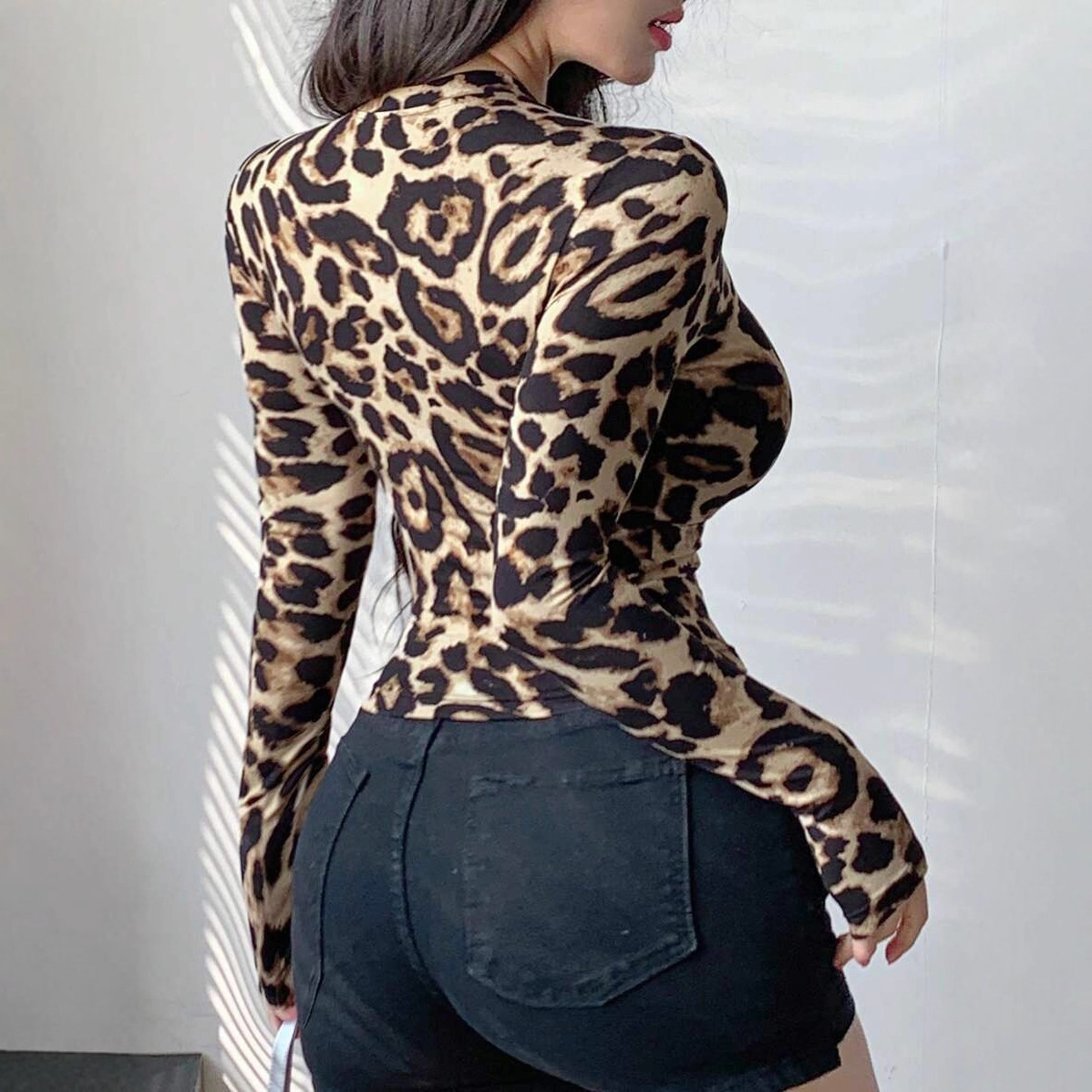 Damen-Jacke mit Leopardenmuste – Women'S Fashion Jackets Bewertung und Preis