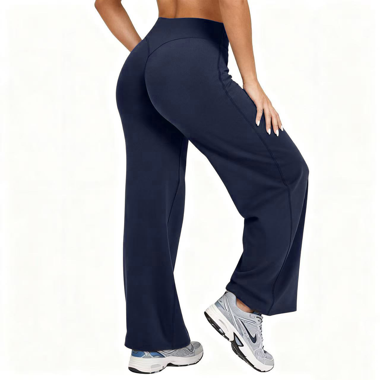 Damen Plus Size Yoga Weitbein- – High Waist Leggings Bewertung und Preis