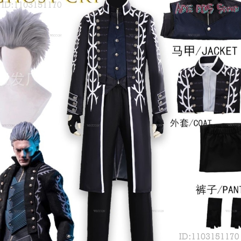 Fantasias Dmc Vergil Cosplay K – Knitted Vest Women Bewertung und Preis