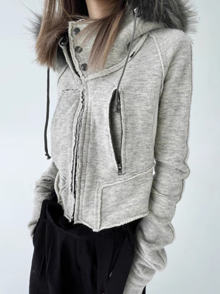 Vintage Fashion Zip Up Frauen  – Women'S Fashion Zip Hoodie Bewertung und Preis