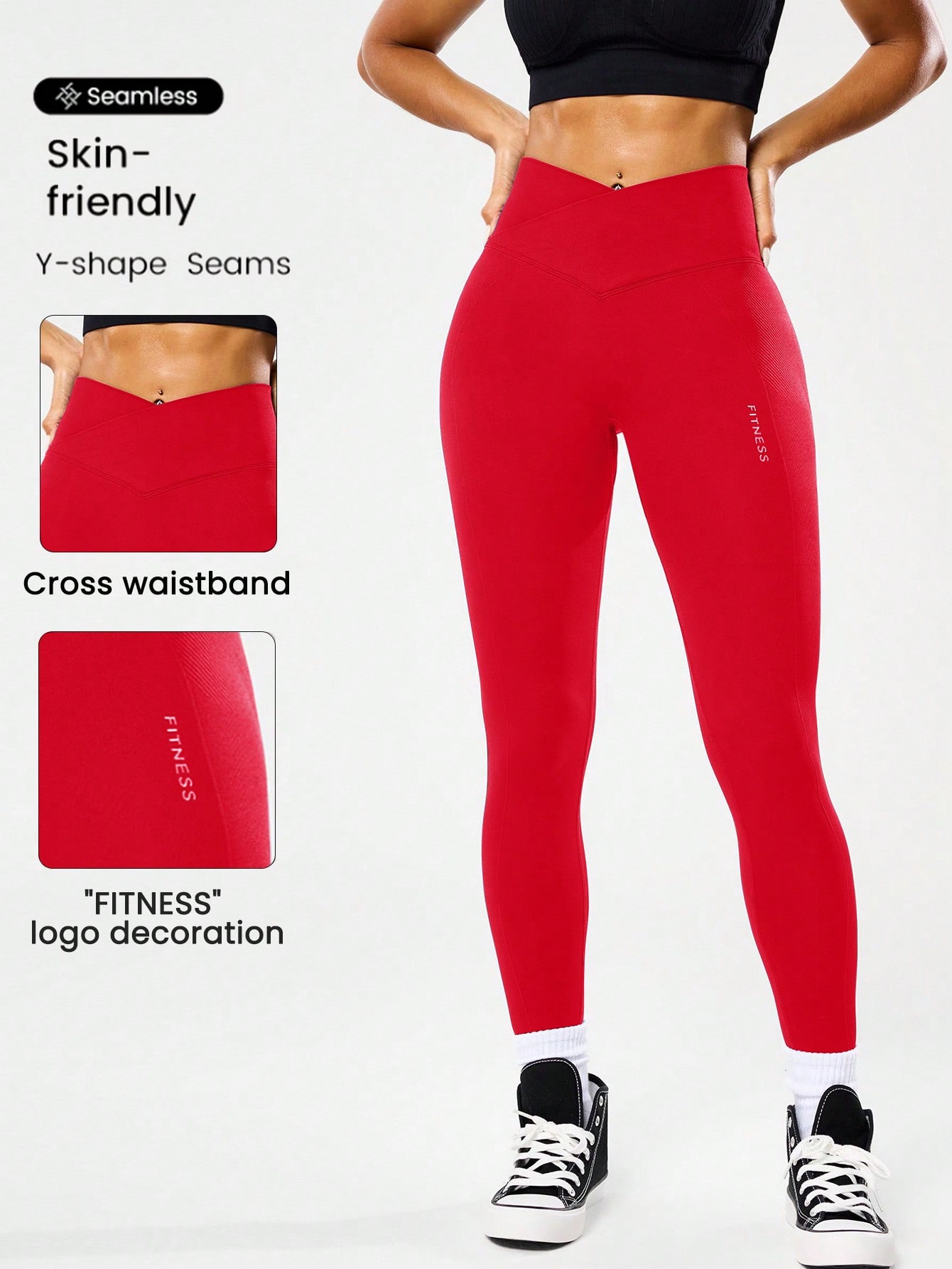 Nahtlose Yoga-Leggings mit hoh – High Waist Leggings Bewertung und Preis