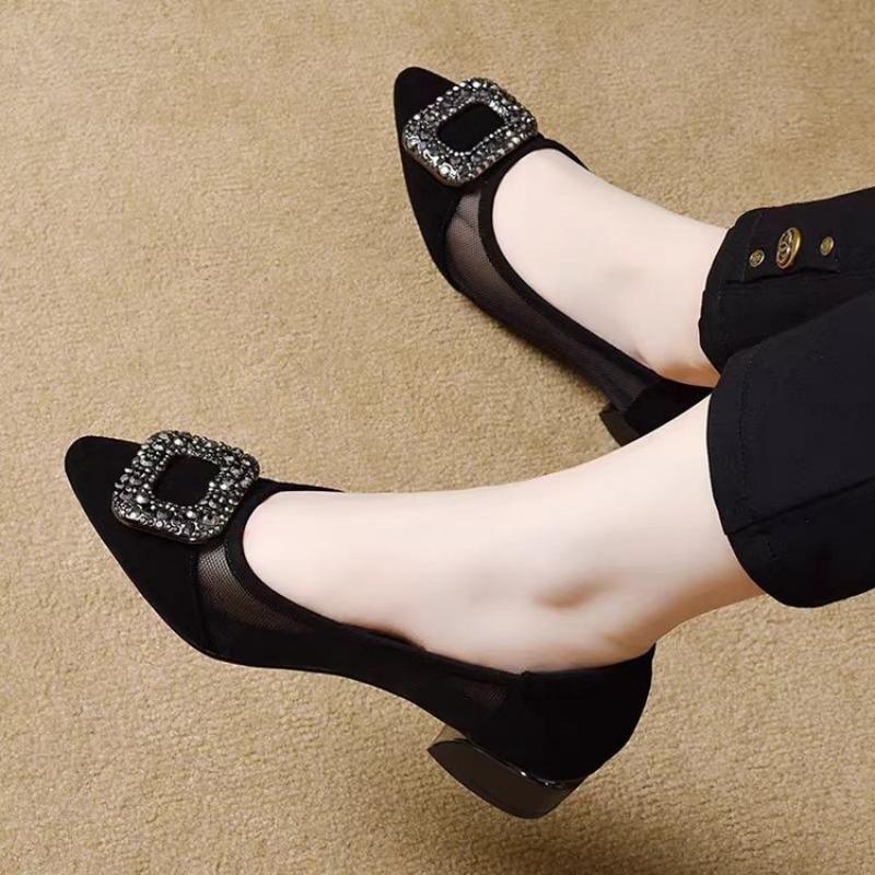 Elegante Spitze Mesh-Pumps mit – Women Fashion Store Bewertung und Preis